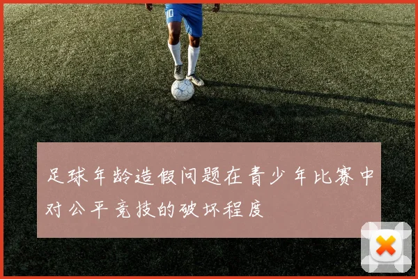足球年龄造假问题在青少年比赛中对公平竞技的破坏程度